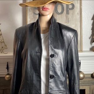Gorgeous Vintage Wilson’s Black Leather Jacket